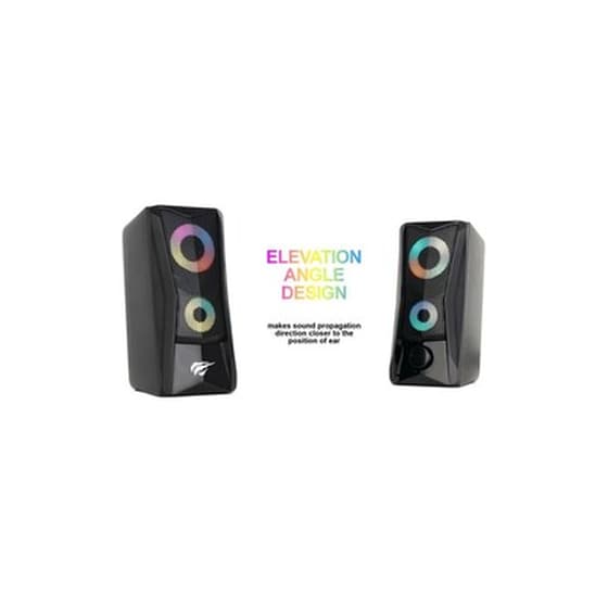 Ηχεία 2.0 Havit Sk700 3W - Μαύρο image 2