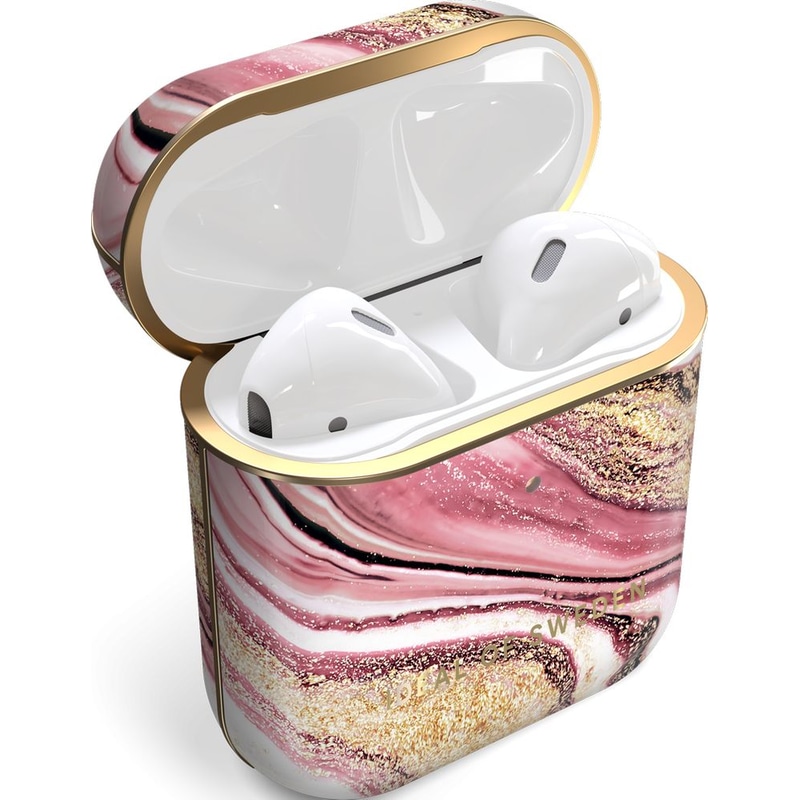 Θήκη Ακουστικών Ideal of Sweden Printed για Apple AirPods 1st Gen/AirPods 2nd Gen - Cosmic Pink Swirl