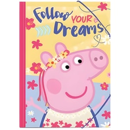 Φάκελος Πρεσπάν Διακάκης με Λάστιχο A3 PePPa Pig