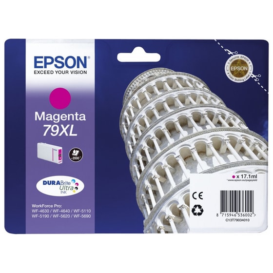 Epson 79XL Ματζέντα Μελάνι Εκτυπωτή C13T79034010 image 0