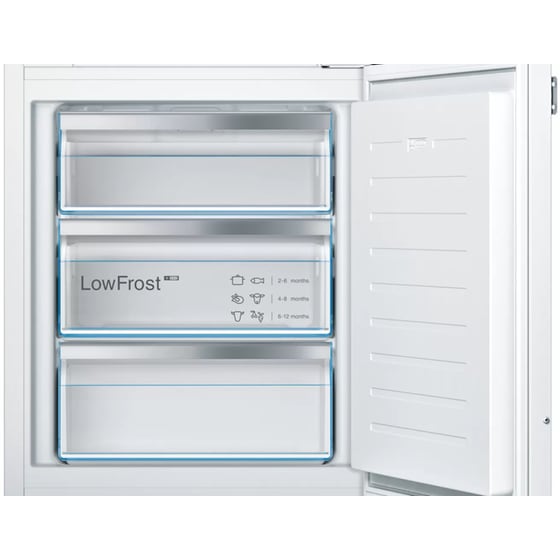 BOSCH GIV11AFE0 Low Frost 72 Lt Λευκό Εντοιχιζόμενος Καταψύκτης Όρθιος image 2