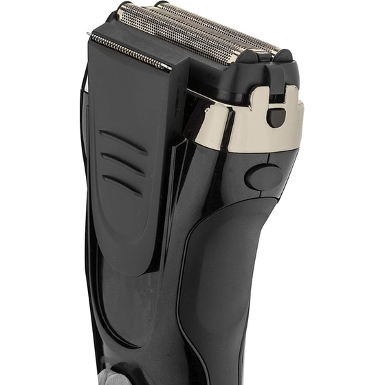 GOLDMASTER GM-7167 Ξυριστική Μηχανή Επαναφορτιζόμενη Μαύρο image 1