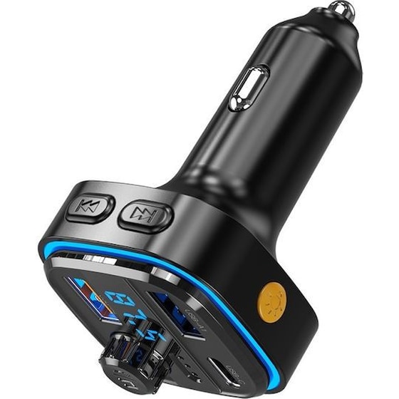 FM Transmitter XO BCC08 - Μαύρο image 3