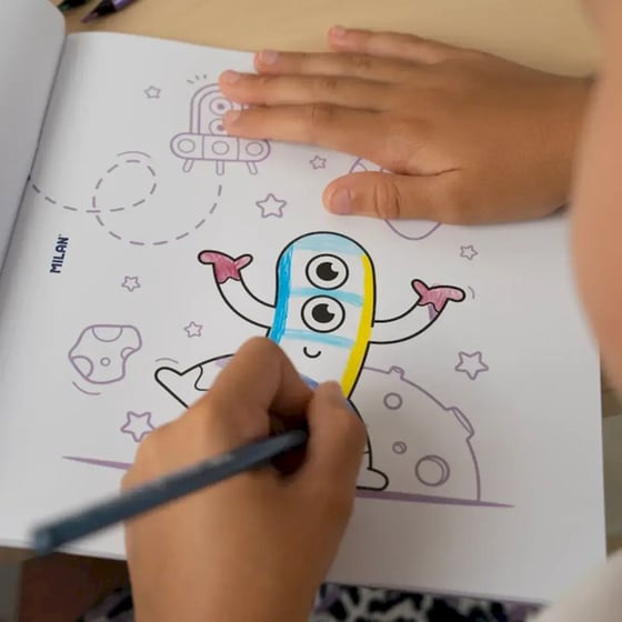 Colouring Book Milan με Alien Invasion image 2