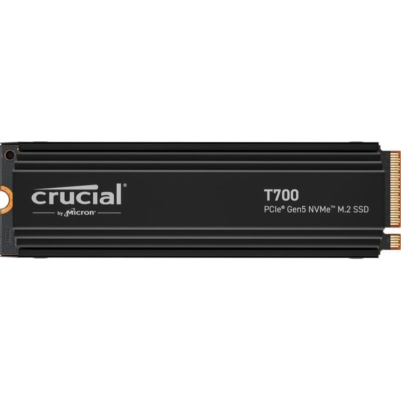 Εσωτερικός SSD Crucial T700 NVMe M.2 2TB PCI Express 5.0 με Heatsink CRUCIAL