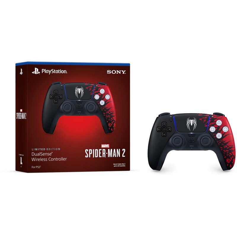 Sony PS5 DualSense Wireless Controller - Marvel's Spider-Man 2 Limited Edition | Public