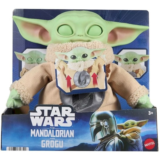 Λούτρινο Mattel Star Wars The Mandalorian - Grogu Deluxe (25cm) image 0