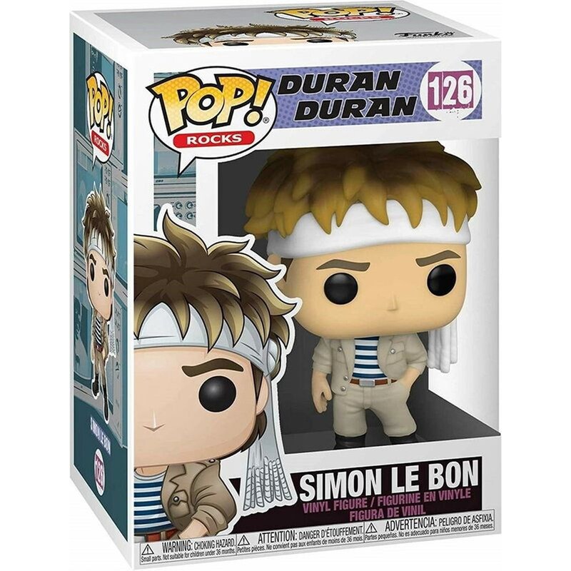 Funko Pop! Rocks - Duran Duran - Simon Le Bon #126