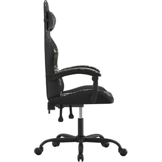 Καρέκλα Gaming VIDAXL 349554 από Τεχνητό Δέρμα - Μαύρο image 1
