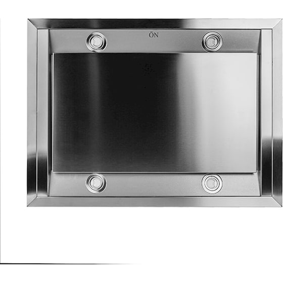 DAVOLINE REGAL IX 90 cm Inox Απορροφητήρας Νησίδα image 3
