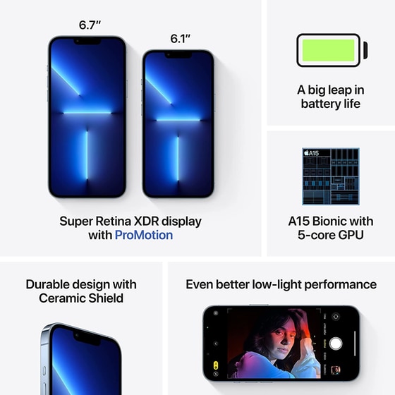 Refurbished Apple iPhone 13 Pro 128GB Gold | Grade A image 6