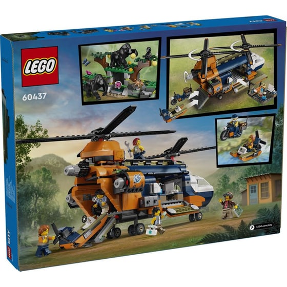 LEGO® City Jungle Explorer Helicopter at Base Camp (60437) image 10