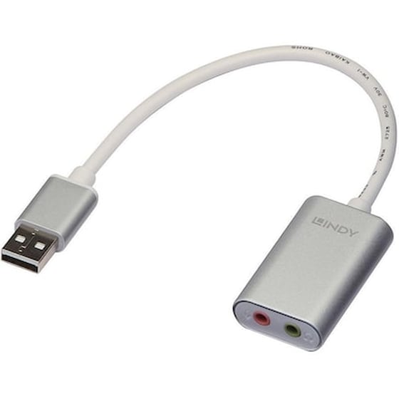 Αντάπτορας Lindy 3.5mm Female σε USB-A Male image 0