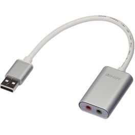 Αντάπτορας Lindy 3.5mm Female σε USB-A Male