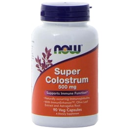 Ειδικό Συμπλήρωμα Διατροφής Now Super Colostrum 500mg - 90 κάψουλες