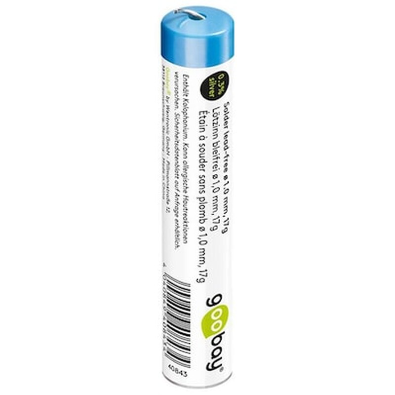 40843 Solder Lead-free; Ψ 1.0 Mm, 17 G