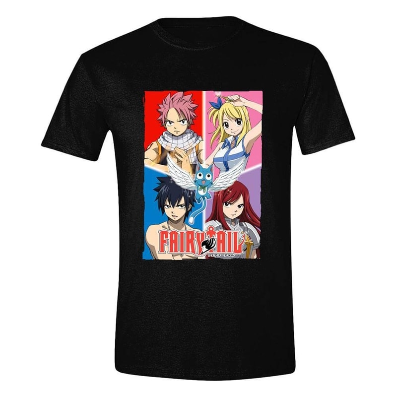 PCMERCH T-shirt Pcmerch Fairy Tail Wizard Guild - Μαύρο