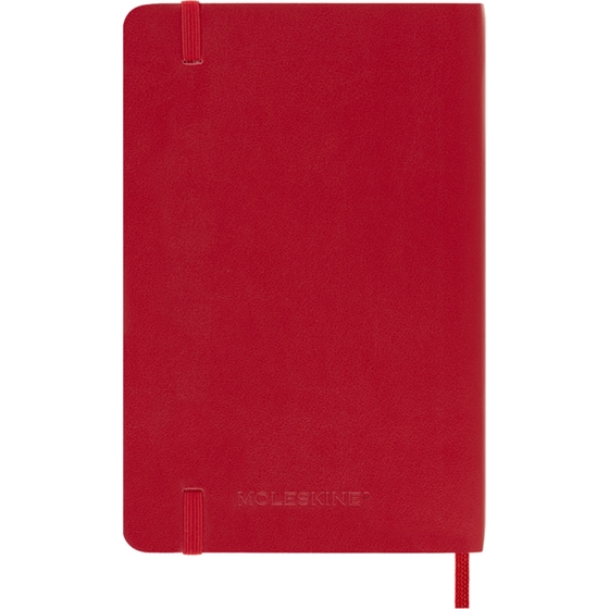 Ημερολόγιο Ημερήσιο Moleskine 2026 12Μ Pocket Scarlet Red Soft image 1