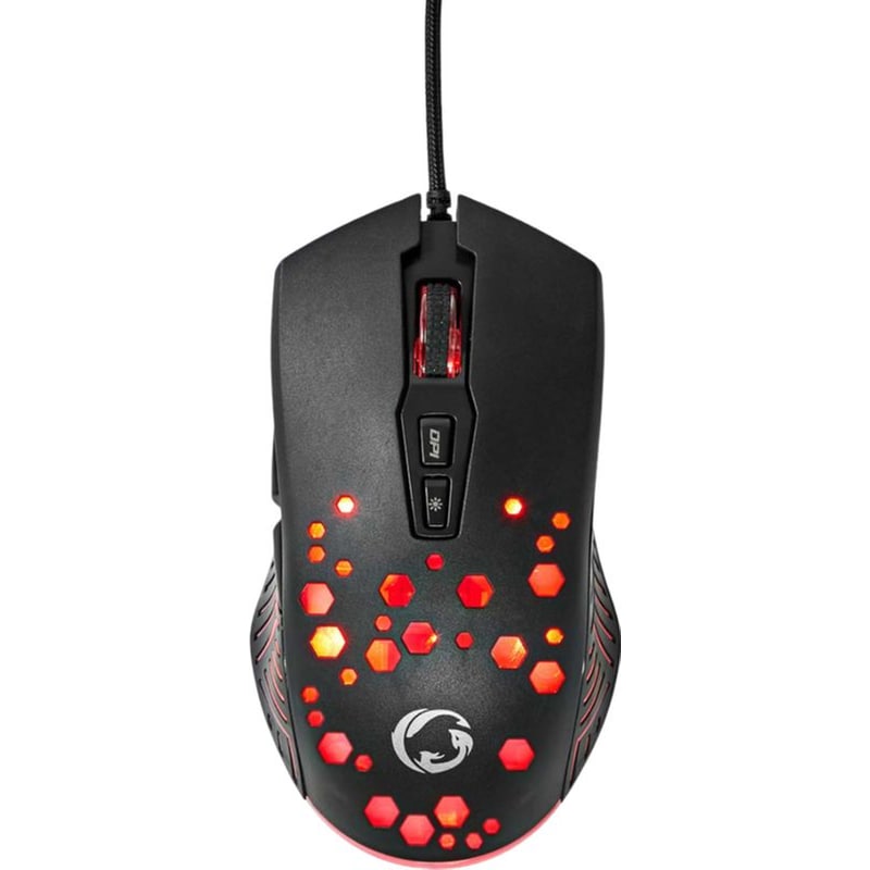 Gaming Ενσύρματο Ποντίκι Nedis gmwd410bk RGB DPI 7200 – Μαύρο
