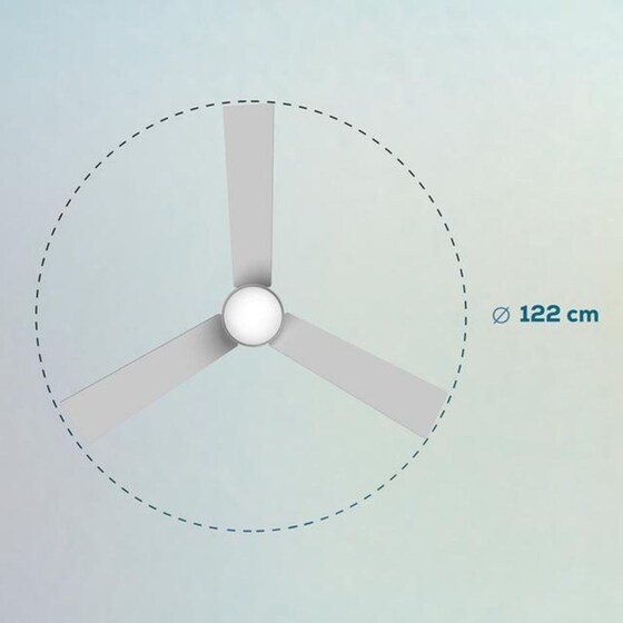 CECOTEC CEC-05835 EnergySilence Aero 4850  Ανεμιστήρας Οροφής 30W 122cm με Φως και Τηλεχειριστήριο image 3
