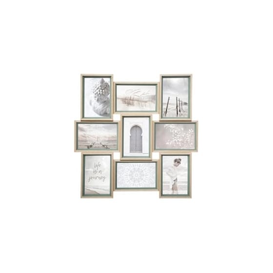 Κορνίζα Τοίχου Aria Trade 45x3x45 cm - Πράσινο/Μπεζ image 1
