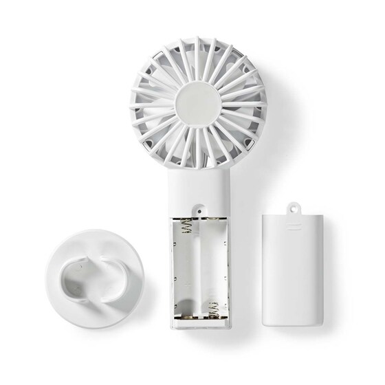 NEDIS HANDHELD FNHH1WT Mini Φορητός Ανεμιστήρας 0.9W 6cm image 9