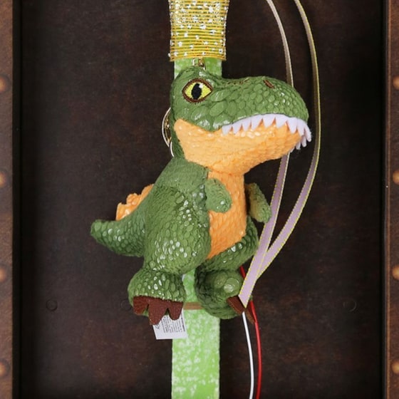 Λαμπάδα&nbsp;Synchronia&nbsp;Δεινόσαυρος&nbsp;Μπρελόκ&nbsp;Πράσινο image 1