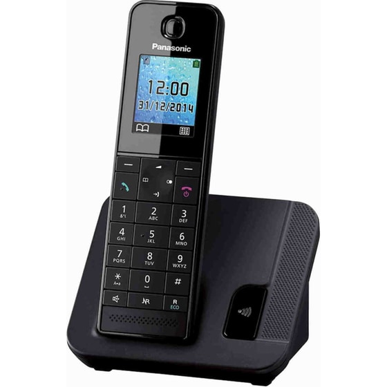 Ασύρματο Τηλέφωνο Panasonic KX-TGH210 - Μαύρο image 1
