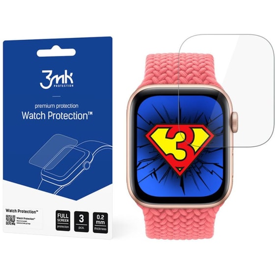 Προστασία Οθόνης 3MK Watch Protection για Apple Watch SE 40mm (3τμχ) image 0
