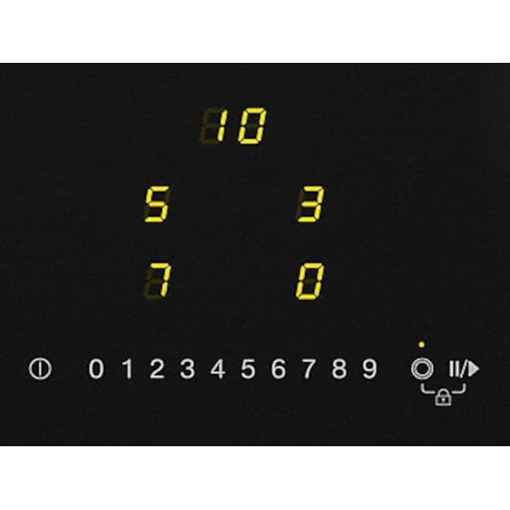 MIELE KM6520FR D230/50 57.4 cm Μαύρο Εστία Κεραμική Αυτόνομη image 1