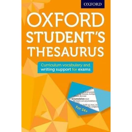 Oxford Student's Thesaurus image 0