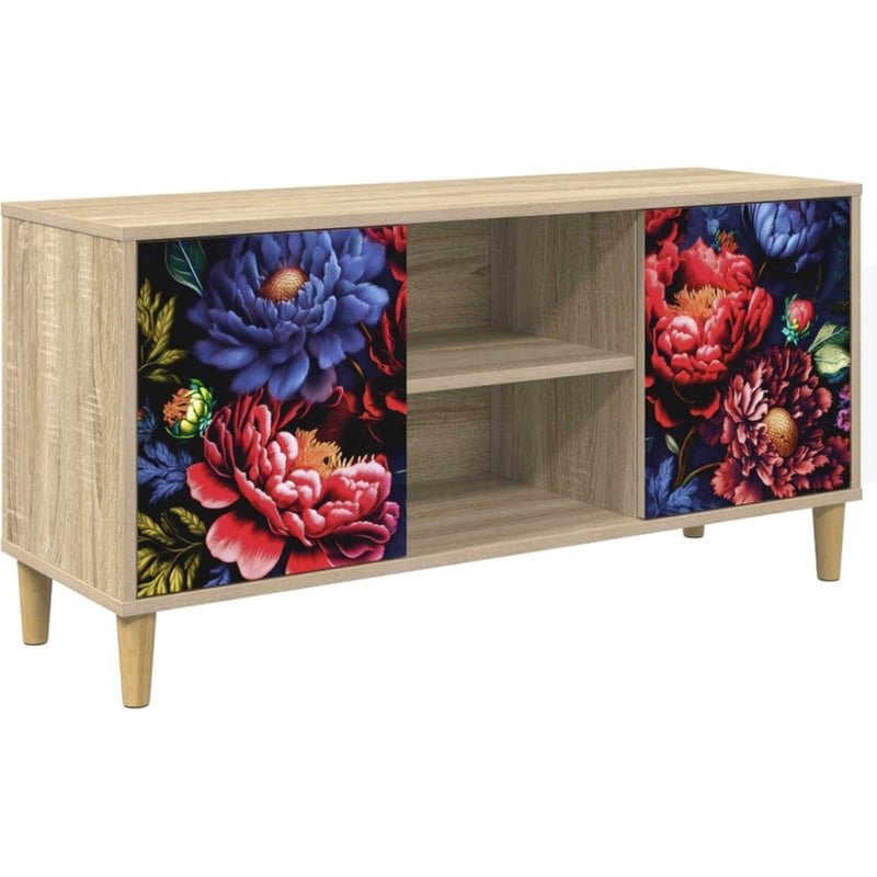 Έπιπλο Τηλεόρασης VidaXL KIEL 102 x 33 x 50 cm - Sonoma Δρυς