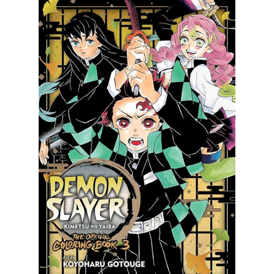 Demon Slayer: Kimetsu no Yaiba: The Official Coloring Book 3 image 0