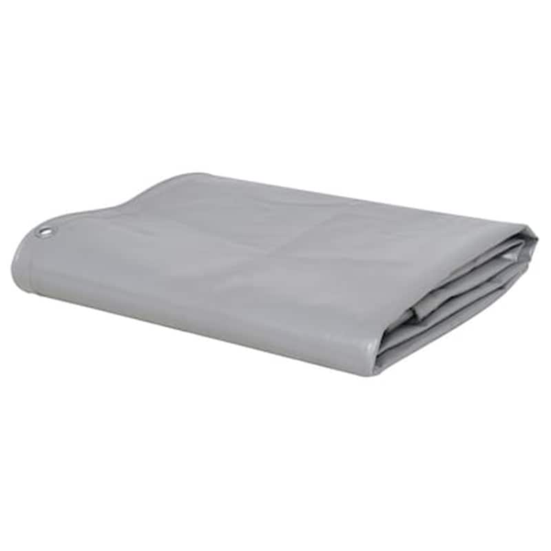 VIDAXL Vidaxl Μουσαμάς Γκρι 6 X 8 Μ. 650 Γρ./μ.²