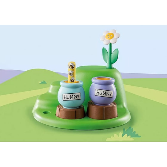 PLAYMOBIL® 1·2·3 Ο Γουίνι και ο Τίγρης στον Μελισσόκηπο (71317) image 2