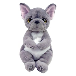 Λούτρινο TY Beanie Bellies Wilfred Σκυλάκι Γκρι (15cm) 1607-40596