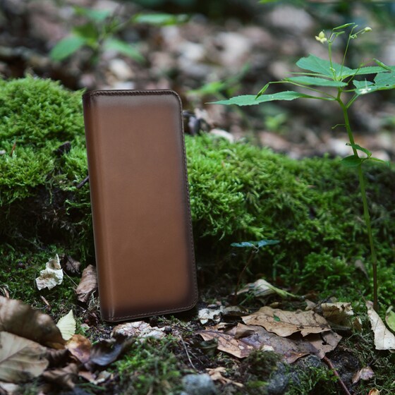 Θήκη Apple iPhone X/iPhone XS - Kalibri Wallet Leather Case - Vintage Brown image 4