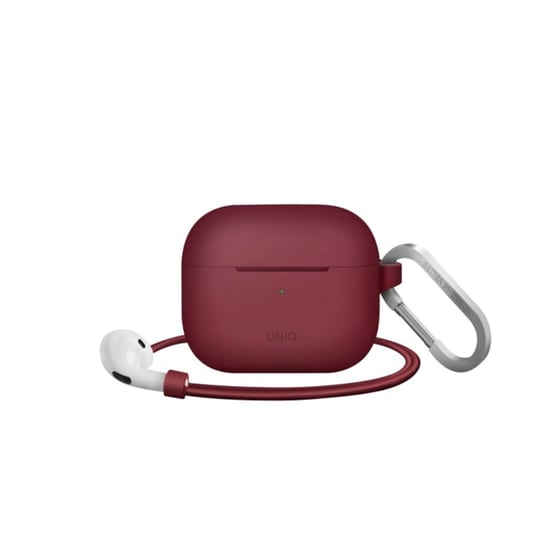 Θήκη Airpods 3 Carabiner & Strap - Maroon image 0