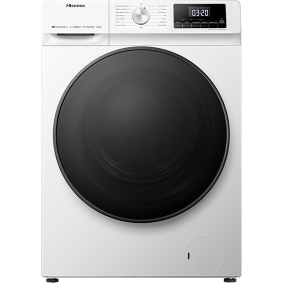 HISENSE WFQA9014EVJMW 9 kg 1400 Στροφές Λευκό με Wi-Fi Πλυντήριο Ρούχων image 0