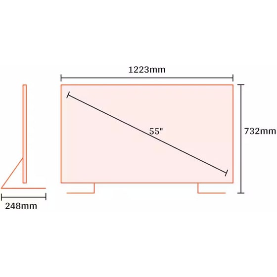 Sony BRAVIA 8 OLED 55" 4K HDR Google Smart Τηλεόραση K55XR80PAEP & Sony PlayStation 5 Digital Edition Slim image 1