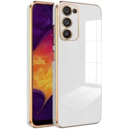 Θήκη Samsung Galaxy S23 - Bodycell Gold Plated - White