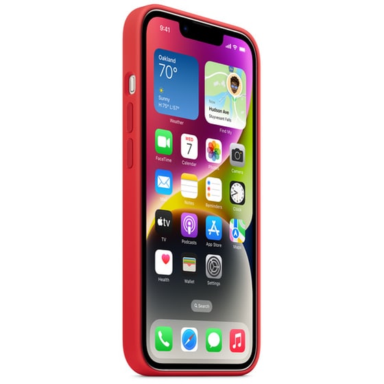 Θήκη Apple iPhone 14 - Apple Silicone Case with MagSafe - (PRODUCT)RED image 2