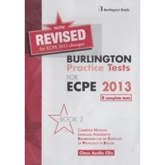 Burlington Practice Tests for ECPE 2013 Book 2 CDs image 0