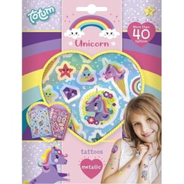 Σετ Παιδικά Τατουάζ Totum Unicorn Metallic