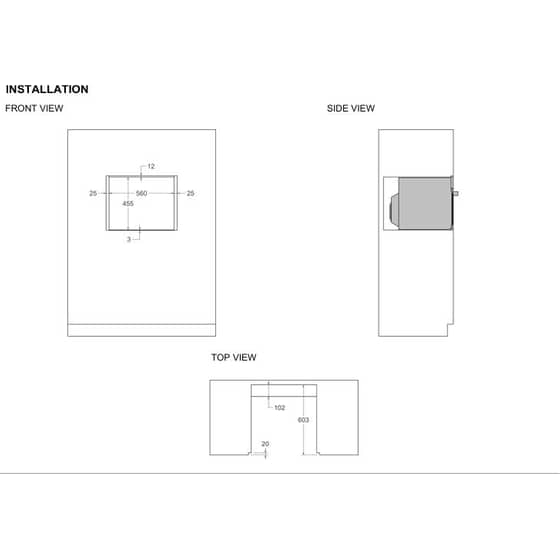 BERTAZZONI FMOD4077MTX3 38 Lt Inox Εντοιχιζόμενος Φούρνος Μικροκυμάτων image 4
