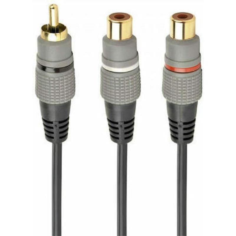 CABLEXPERT Cablexpert Cable RCA Male - 2x RCA Female 02m