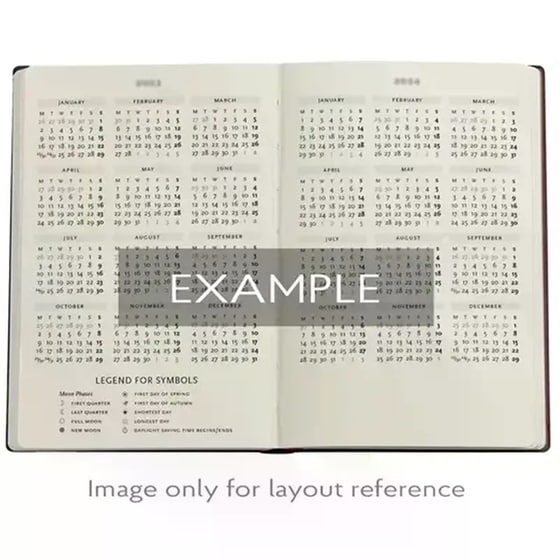 Ημερολόγιο Εβδομαδιαίο Paperblanks 18M 2025-2026 Midi Cezannes Terracotta image 5