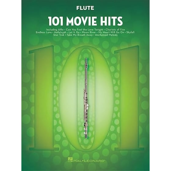 Βιβλίο Για Φλάουτο Hal Leonard 101 Movie Hits For Flute image 1