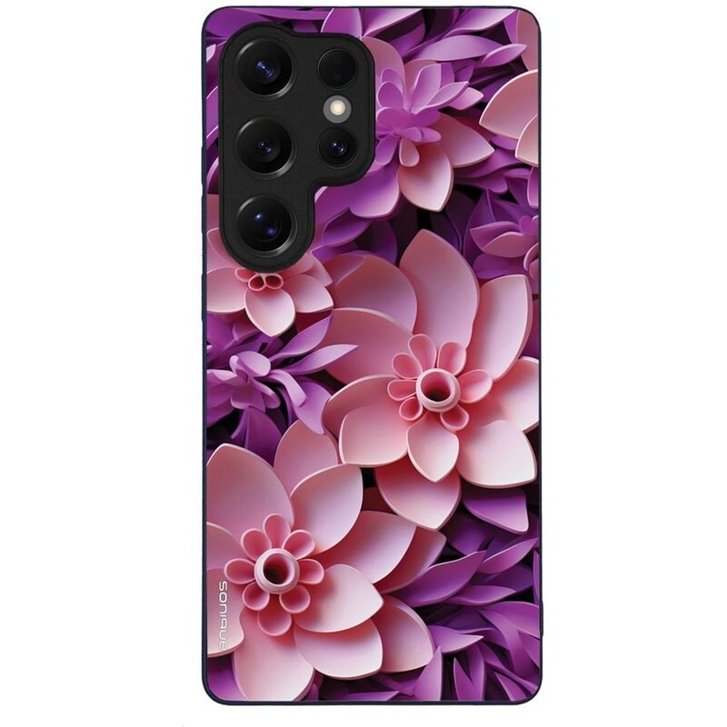 Θήκη Samsung Galaxy S25 Ultra - Sonique 3D Flower Series - Ροζ