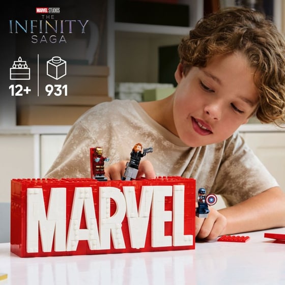 LEGO® MARVEL Logo & Minifigures (76313) image 9